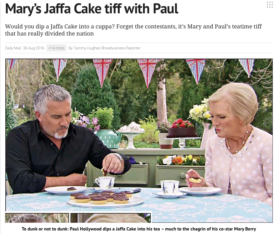 Great British Bake Off Debate