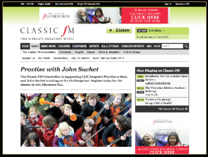 Classic FM and Grant Harrold
