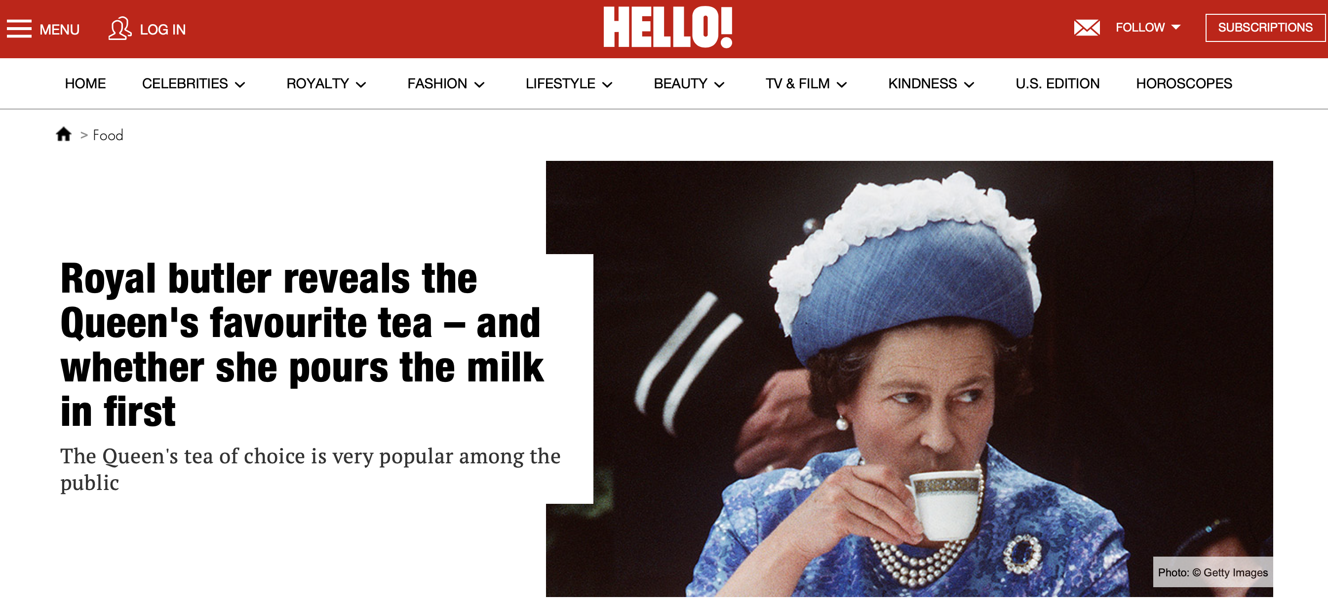 Hello Magazine - Grant Harrold The Royal