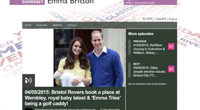 The Royal Butler on BBC Somerset