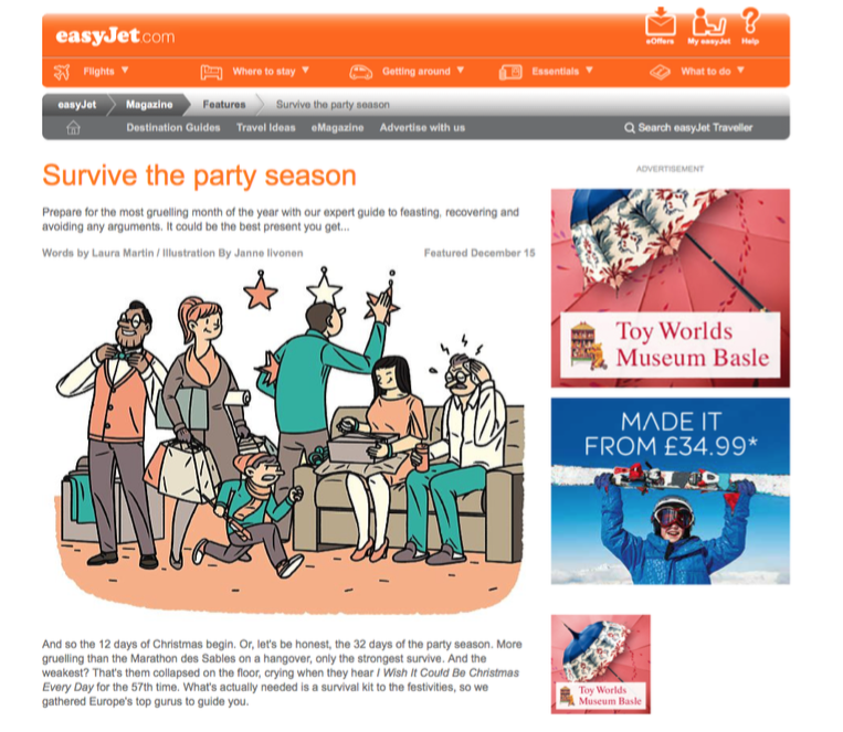 Easy jet Magazine
