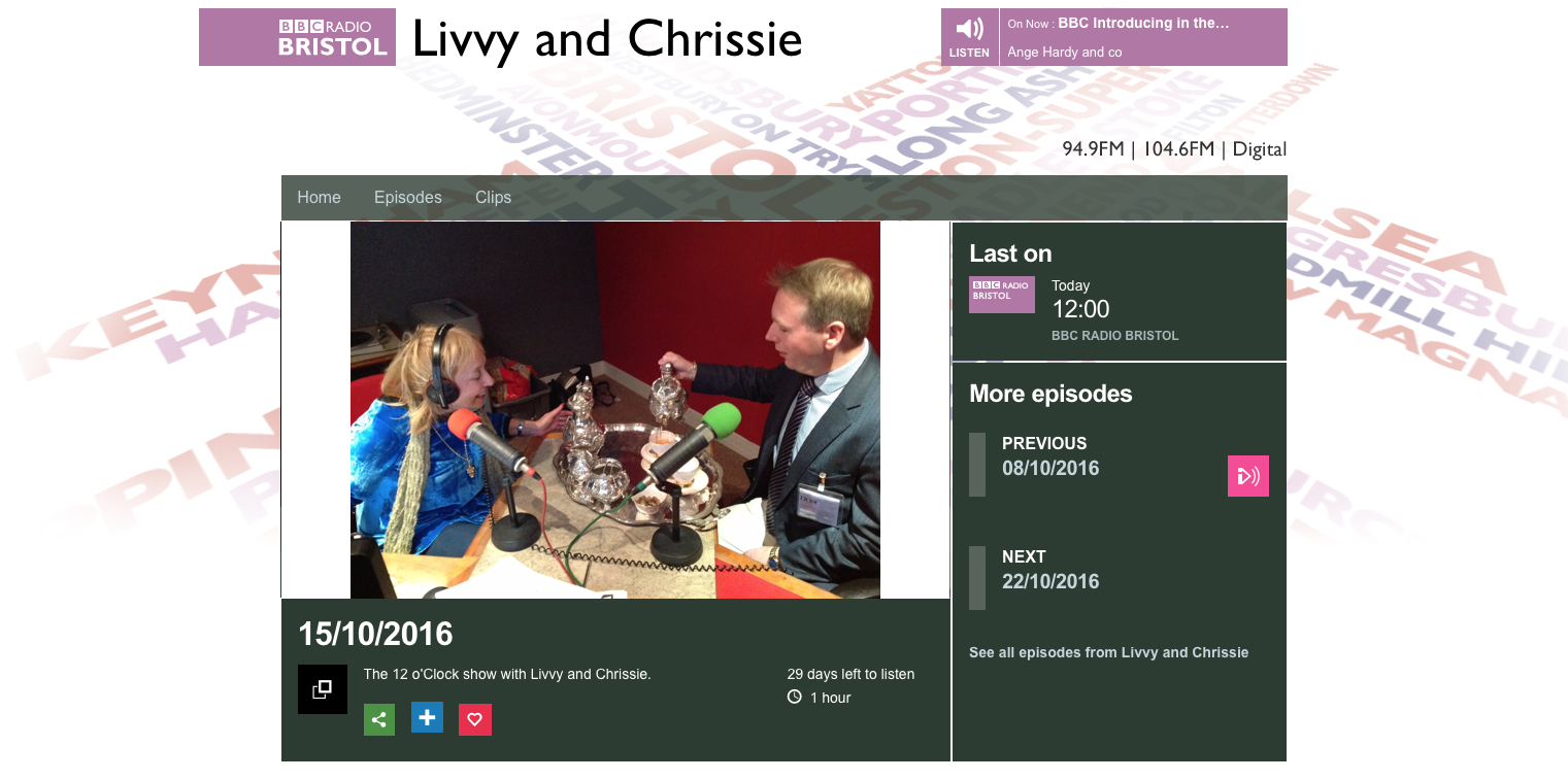 The Livvy & Chrissie Show