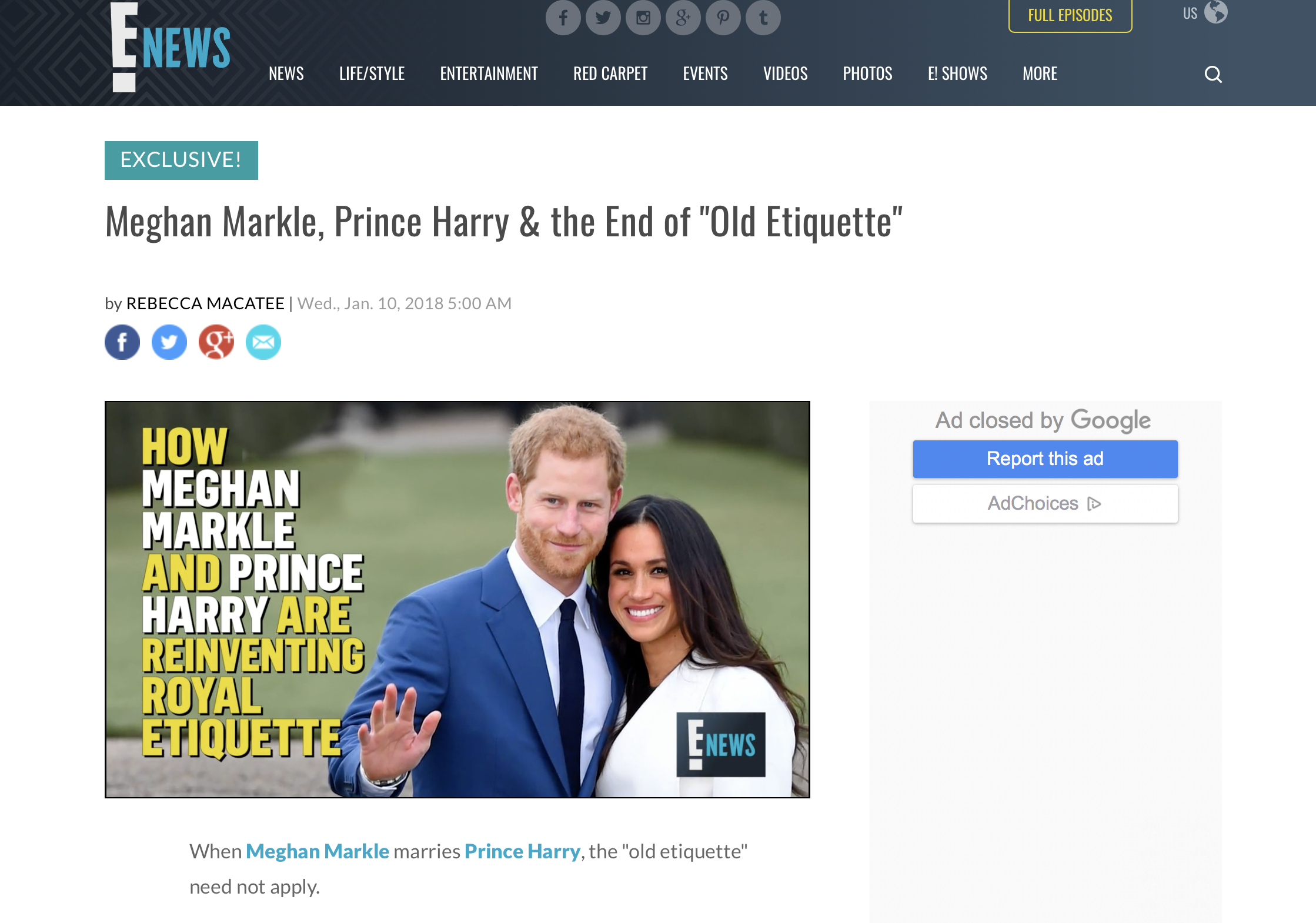 E! News