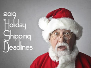Holiday Shipping Guidelines