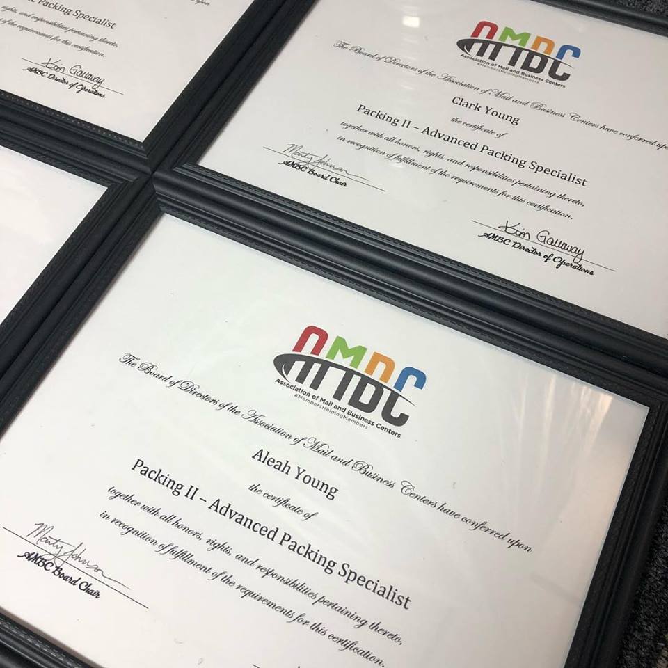 Certificates