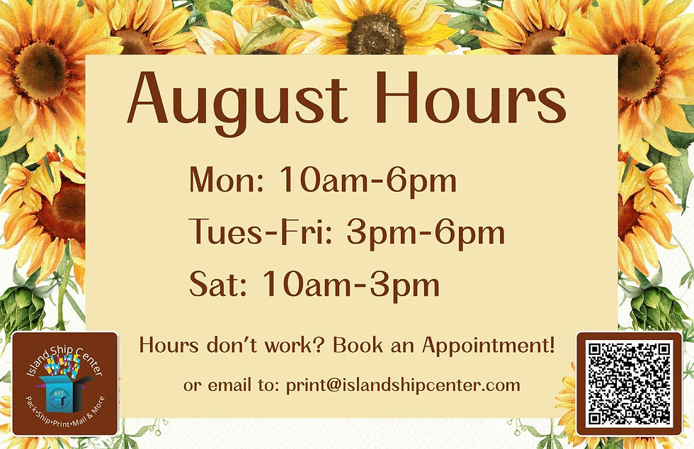 Summer Hours Extended