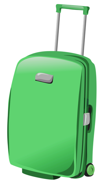 Green_Suitcase_PNG_Clipart