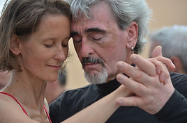 ALC Graphic JMK dancing couple faces ham