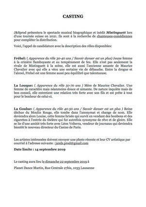 "Mistinguett" en 2021