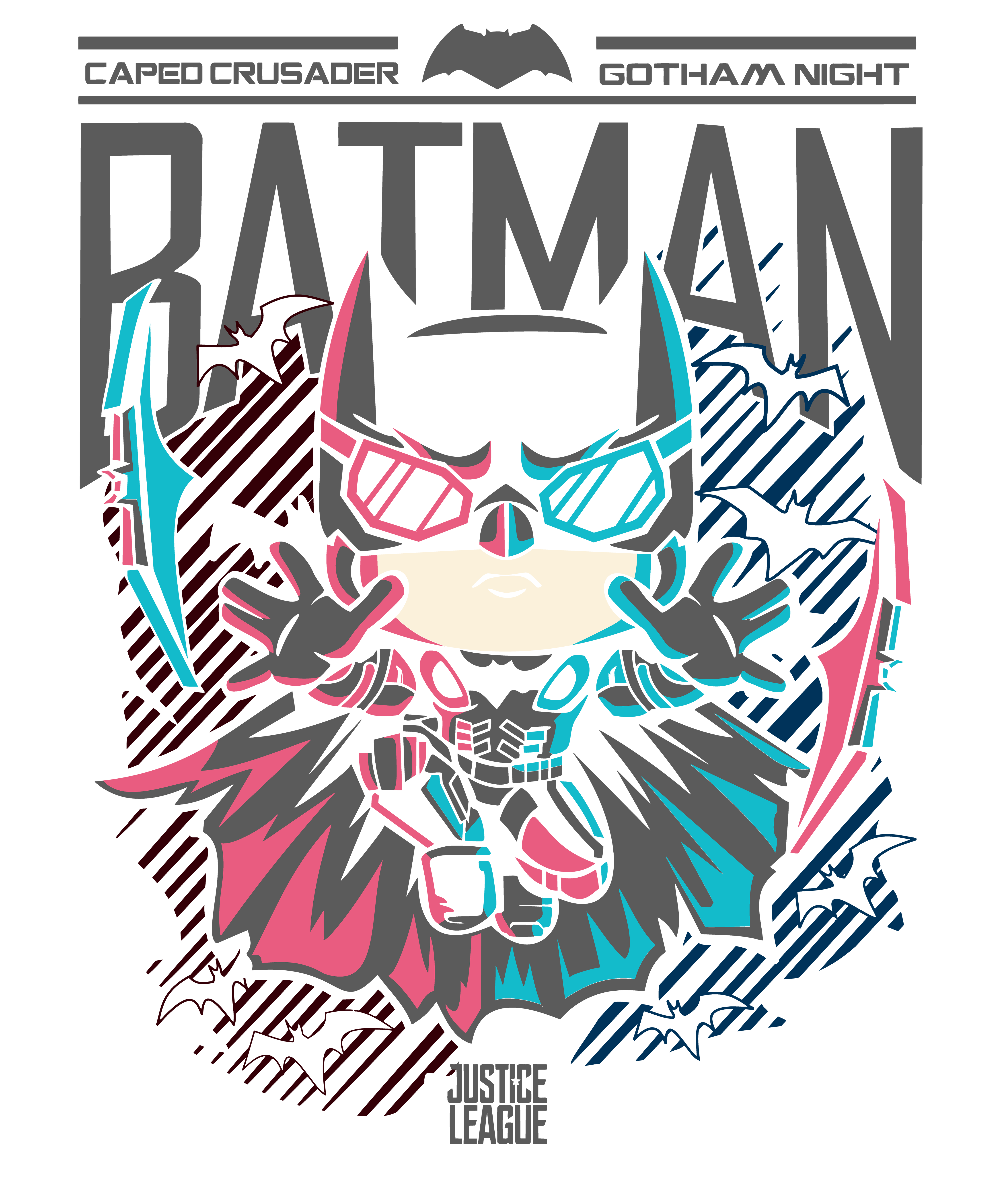 Polera o polerón estampado Batman