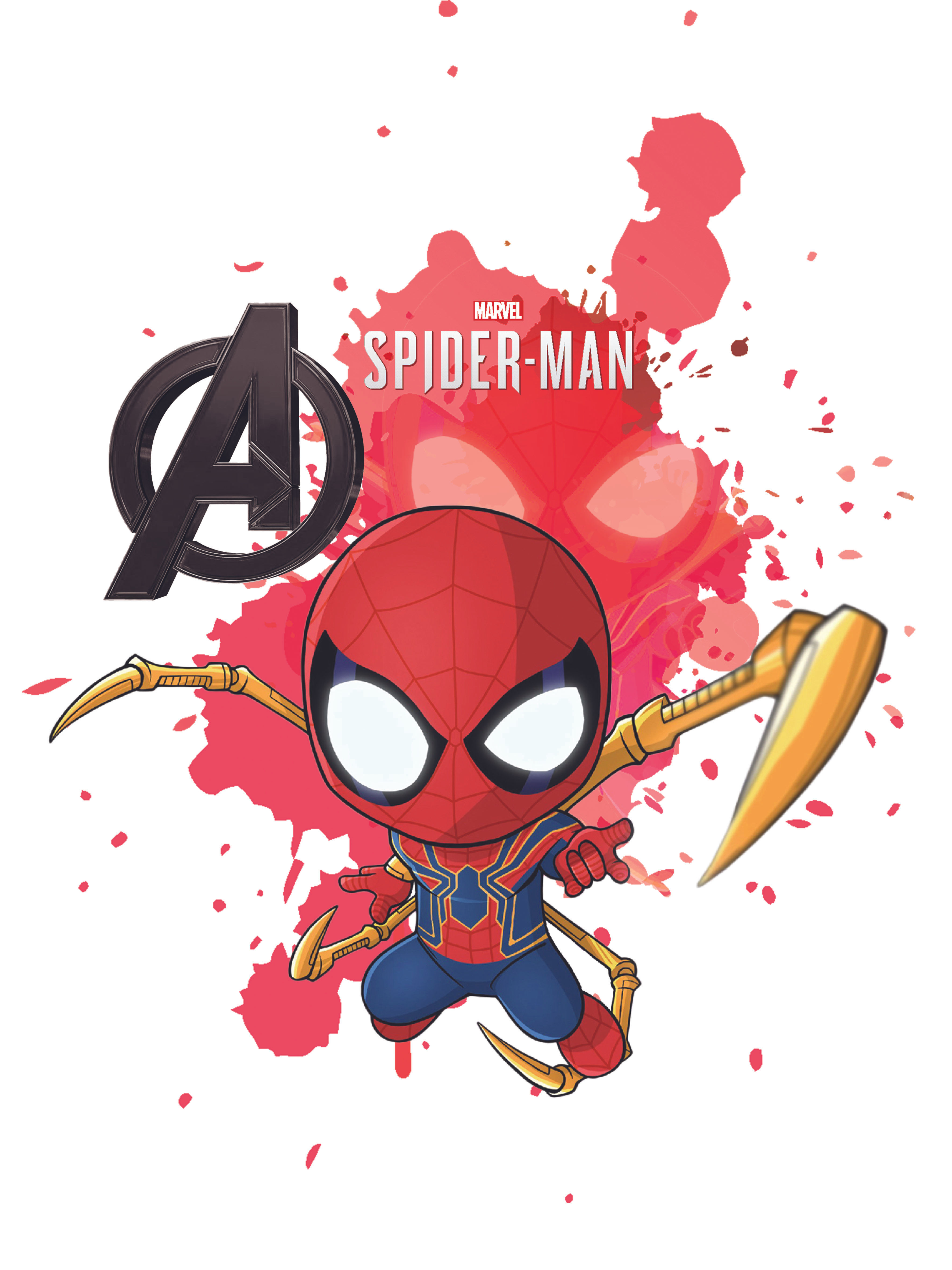 Polera o polerón estampado Spiderman