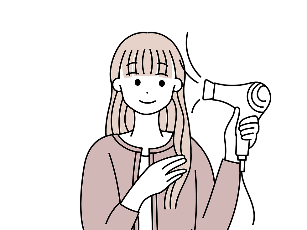 HITORINO Sapporo City Wet Head Spa Specialty Store HP Illustration