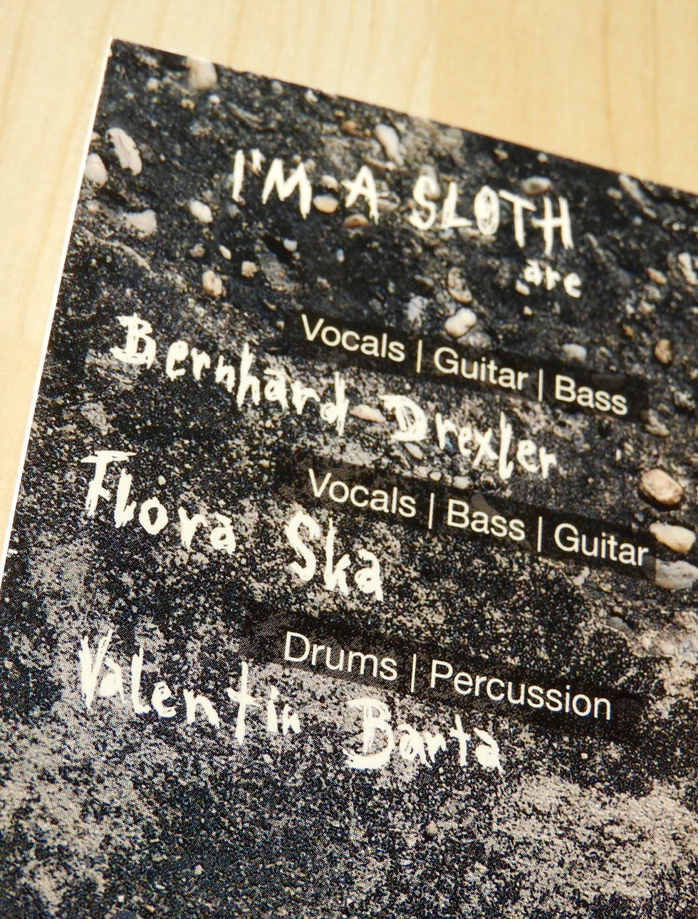 Thumbnail: I`M A SLOTH "MY BODY IS MY CAPITAL" BLACK VINYL 12"