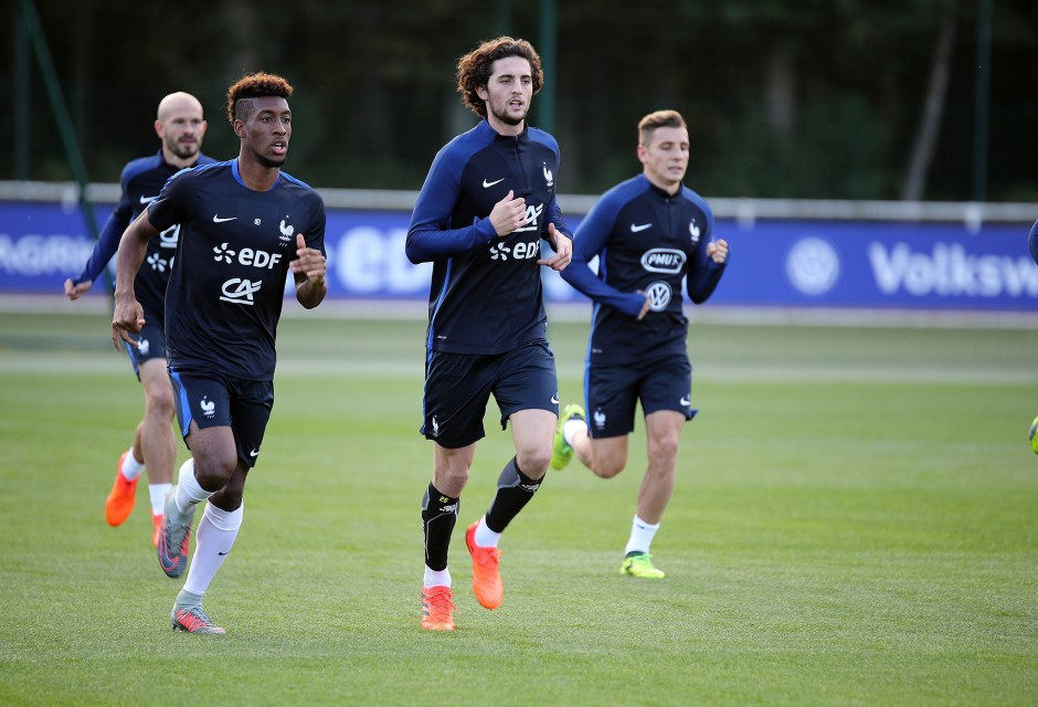 Coman e Rabiot não estarão na Rússia