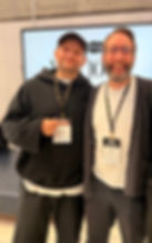 Kaur at a recent event alongside Brendan Greene, aka PlayerUnknown, the man behind PUBG