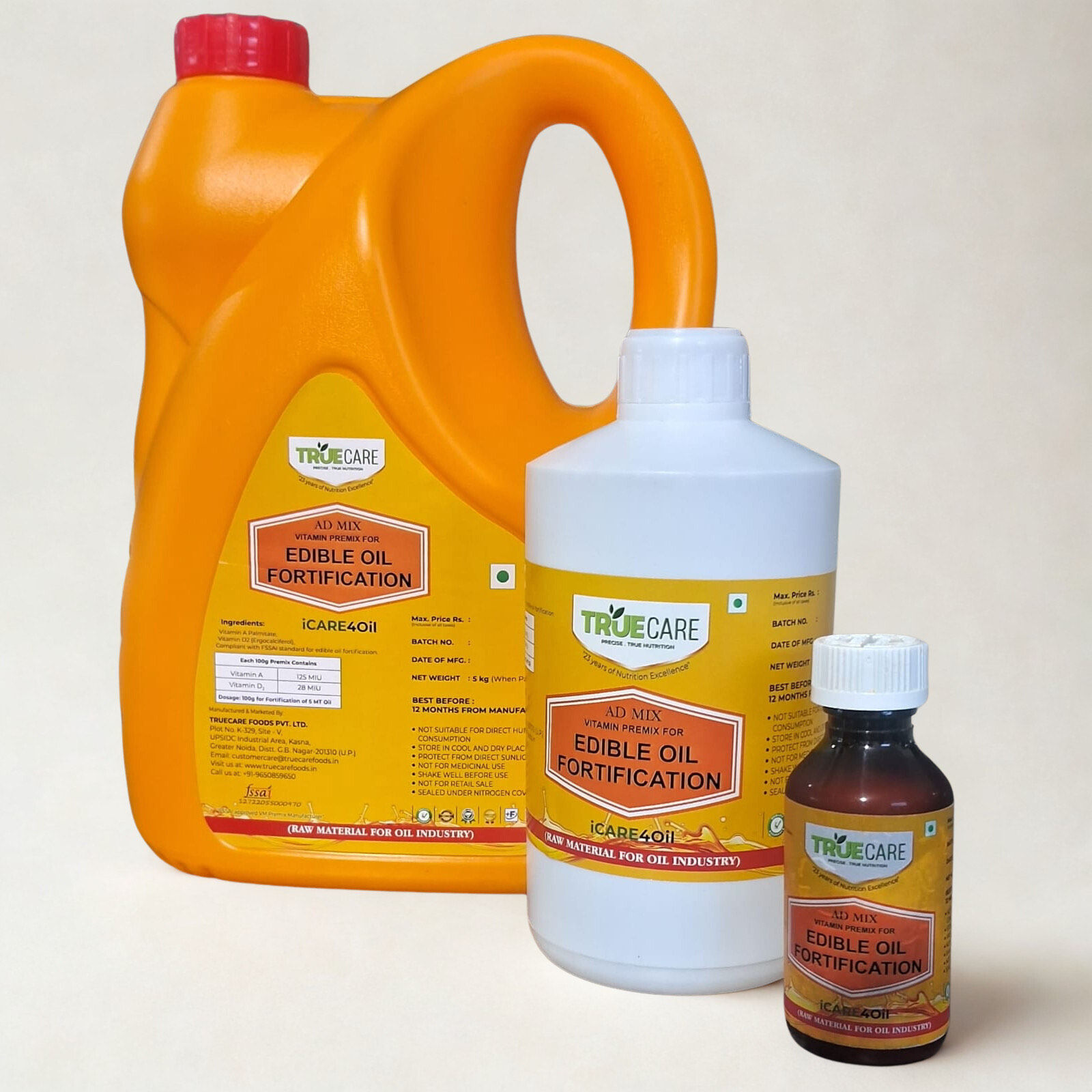 Vitamin Premix for Edible Oil