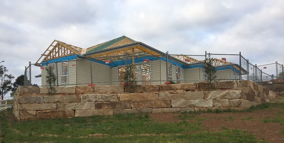 BUILDING LOTS RETAINING WALLS