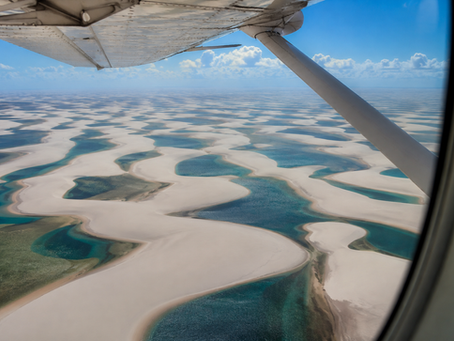 Sobrevoo dos Lençóis Maranhenses em Avião Executivo | IPTER