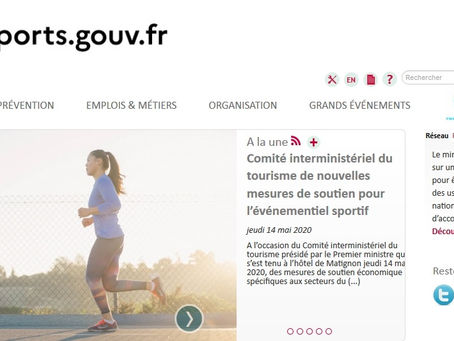 Déconfinement pour le sport.