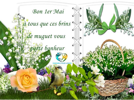 VENDREDI 1er MAI - Fête du Travail - Le Mois du Muguet.
