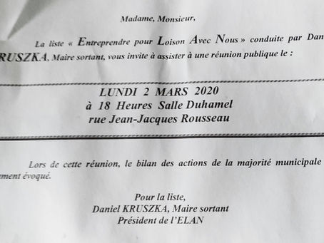 Réunion publique????