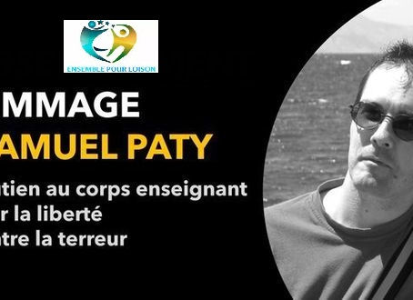 ⚫️ Hommage à Samuel Paty.