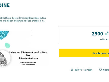 ❤Nous soutenons la maison d'Antoine❤