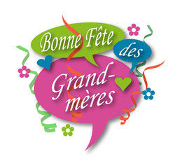 Bonne fête aux mamies.