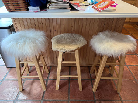 Cushie Tushie Covers for Bar Stools!
