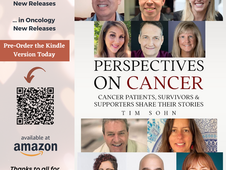 Contributor to New Book by Tim Sohn - Perspectives on Cancer