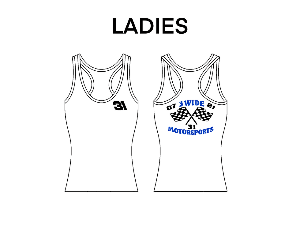 Thumbnail: 3 WIDE TANK TOP