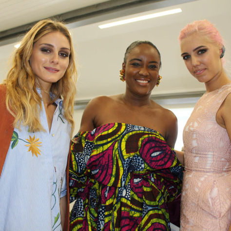 Madam Wokie at Markus Lupfer SS2017 Presentation