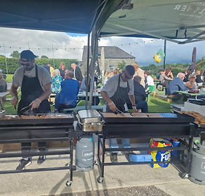 Rebels cooking for a day 2 of a Wedding