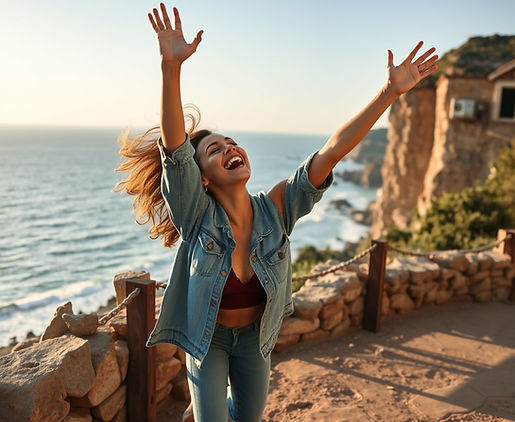 a photo of someone thriving, a version of them living their best life.jpg