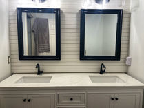 Mirror hanging in Spring Hill, Tn by Poe's Handyman Services near me