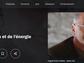A Young Composer Carrying Forward the Legacy of Gérard Grisey : Hugues Dufourt highlights Mayu Hirano’s “Toucher” on France Musique — analysed by Hugues Dufourt ///Hugues Dufourtが平野真由《Toucher》を分析