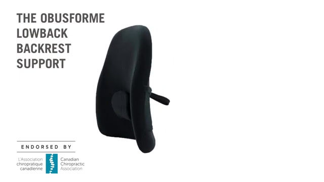 Thumbnail: ObusForme Low Backrest Support Cushion