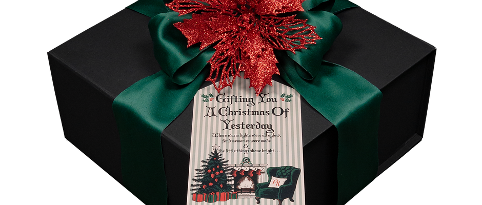 Retro Christmas Gift Box
