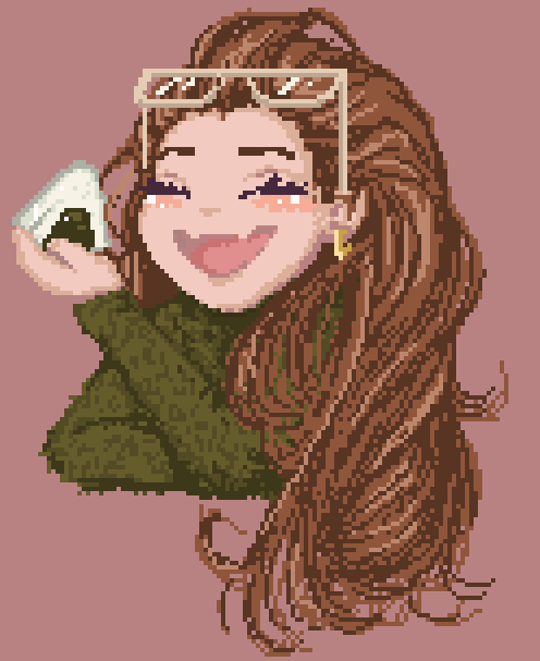Pixel self portrait