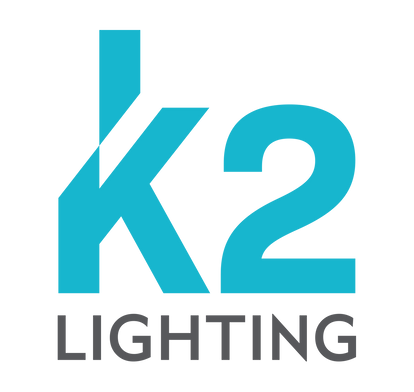 K2 Lighting Logo color on black