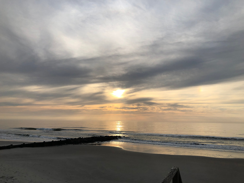 This was my view each morning!