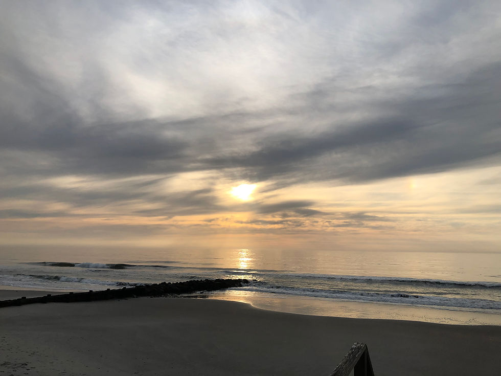 This was my view each morning!