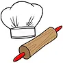 chef-hat-rolling-pin-vector-illustration-53745448.webp