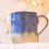 Miniaturbild: Handmade Pottery - 24K Gold - Luxury Mug - ‘A Winters Night’