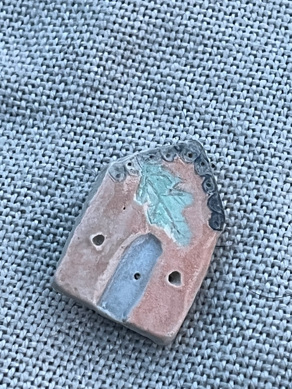 Thumbnail: Brooch - Cornish Cottage 