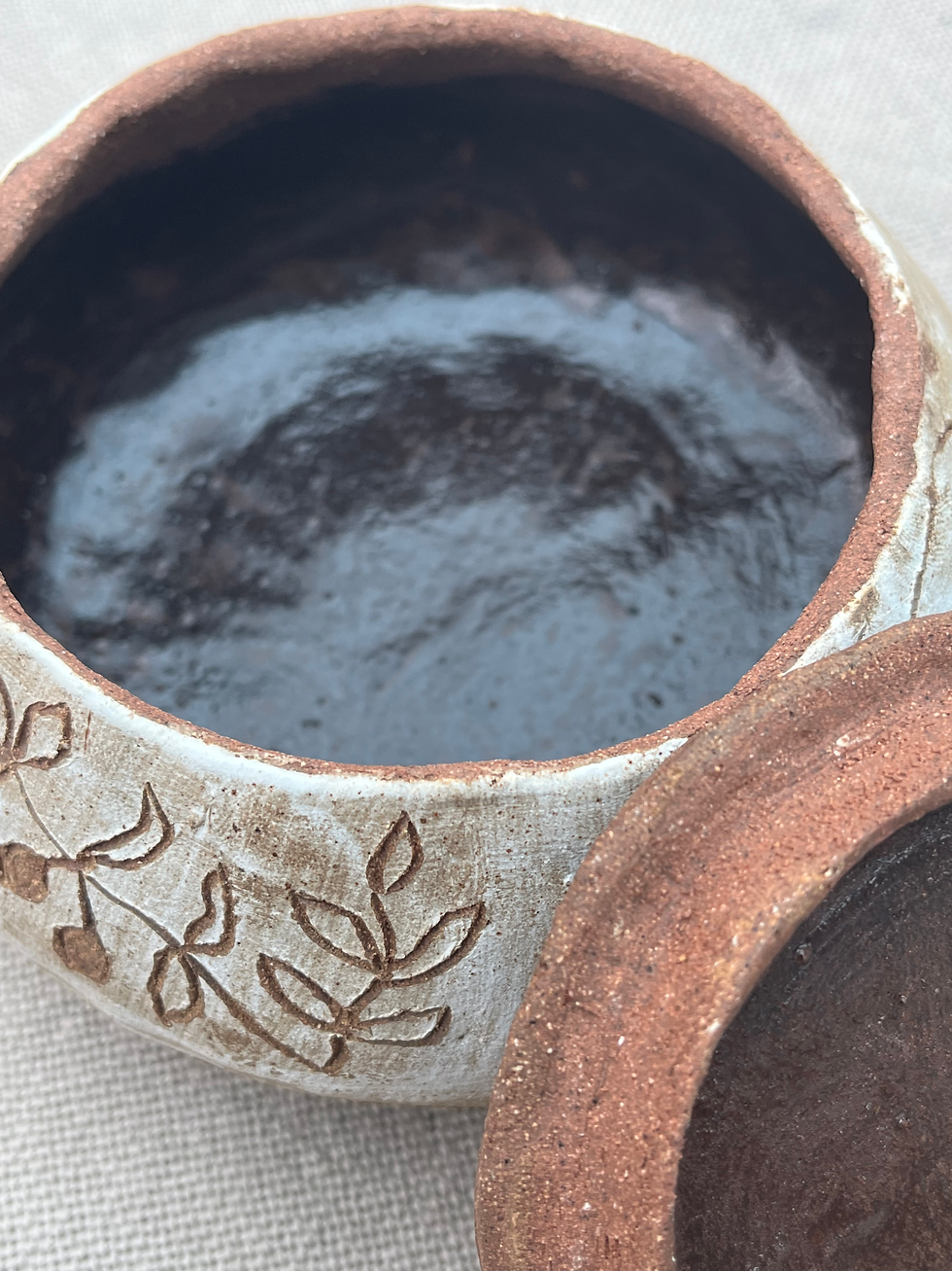 Miniatyrbilde: Doves & Olive Pot