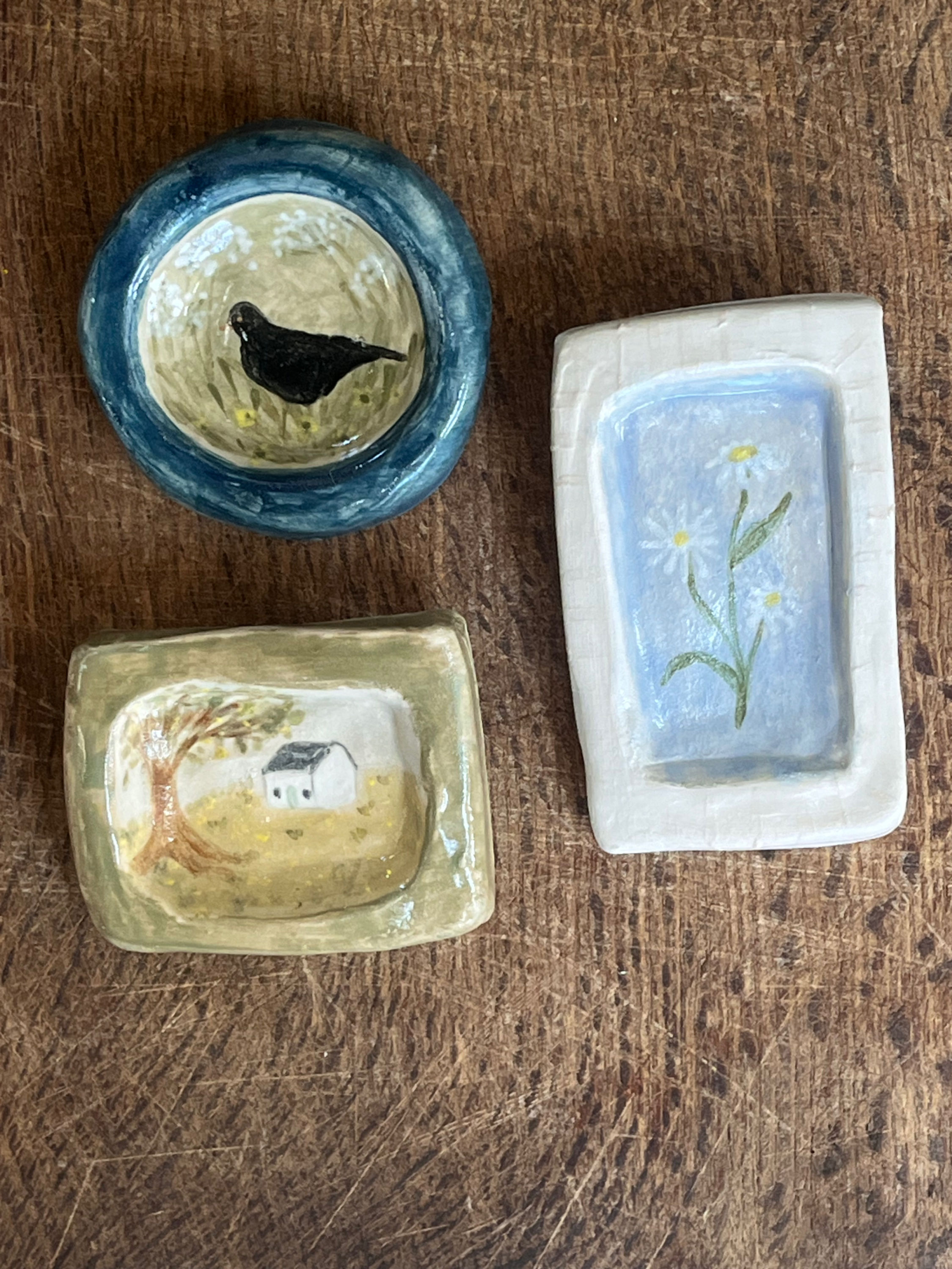 Mini Painting / wall hanging bundle ready to hang