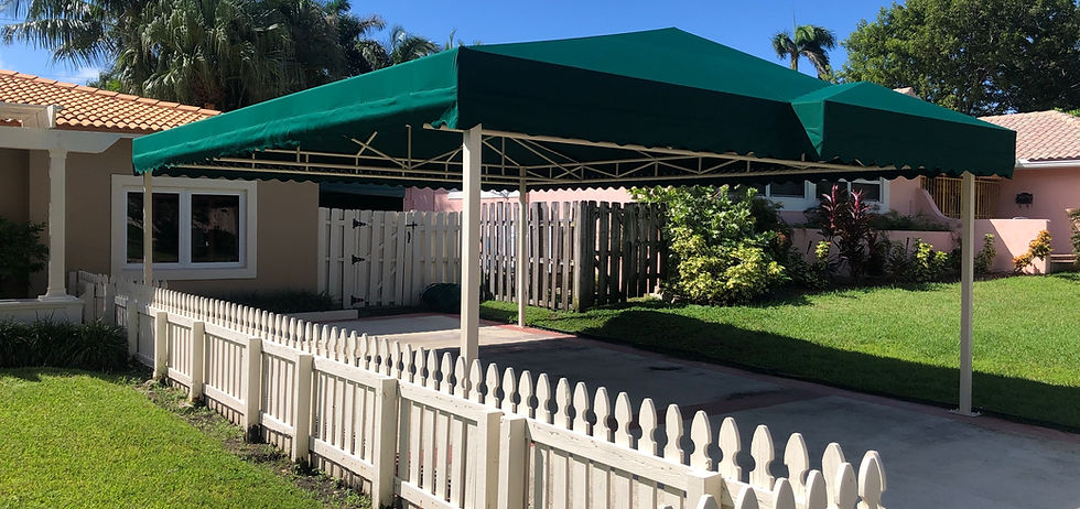 Canvas Carport Awning
