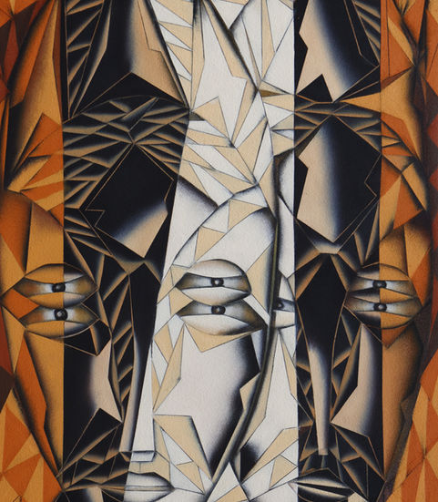 "Masque La Beauté"
115 x 75