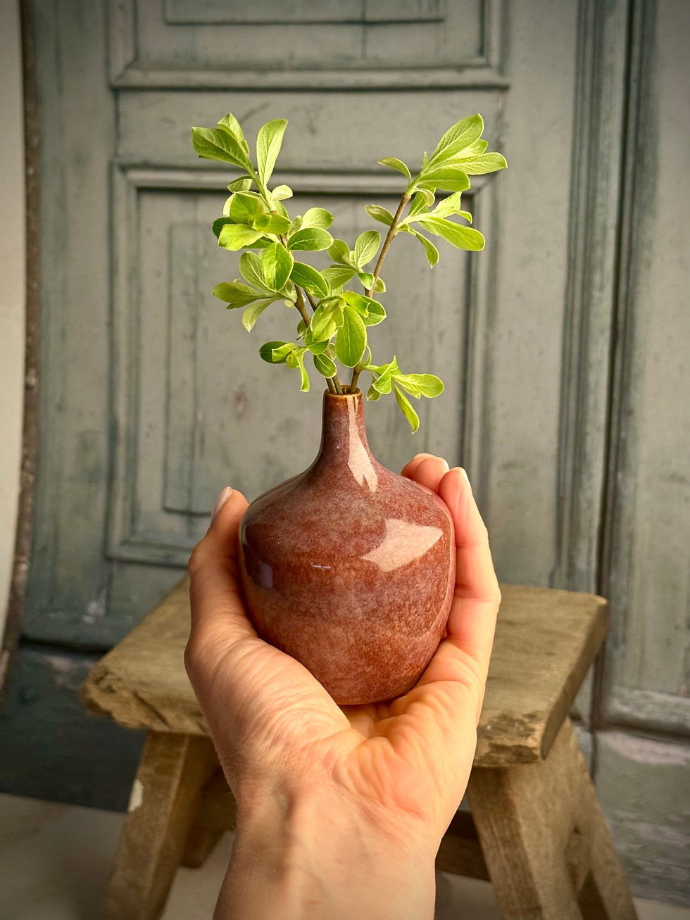 Thumbnail: Small mini bud in plum #1
